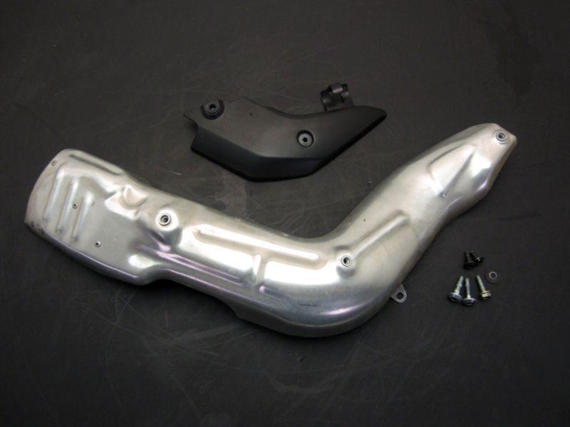 05 06 cbr 600 rr cbr600 cbr600r exhaust heat shield covers