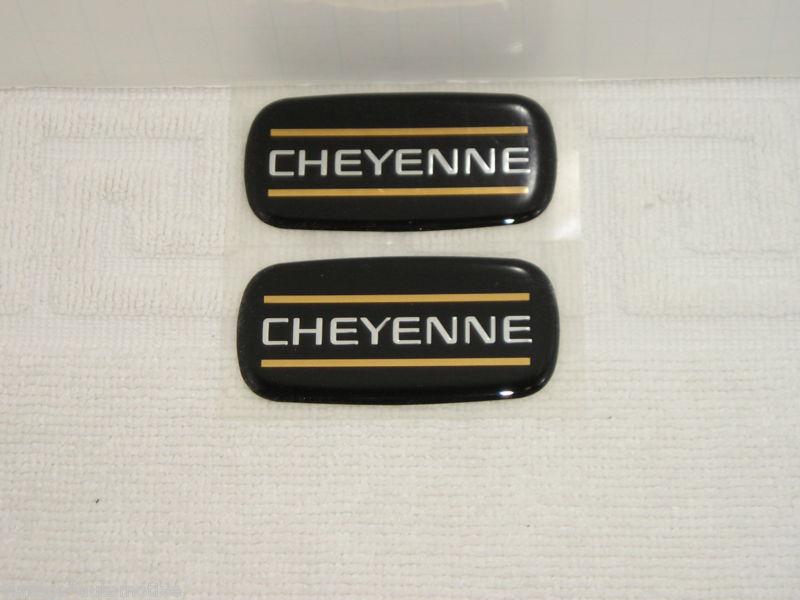 Chevrolet cheyenne emblems roof cab trim ornament chevy pickup truck suv nos new