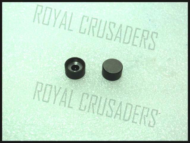 Royal enfield new cylinder head valve stem caps (pair)