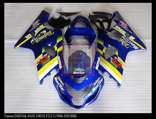 Motogp  for suzuki gsxr 600 750 k4 2004-2005 04 05 body work fairing qn24