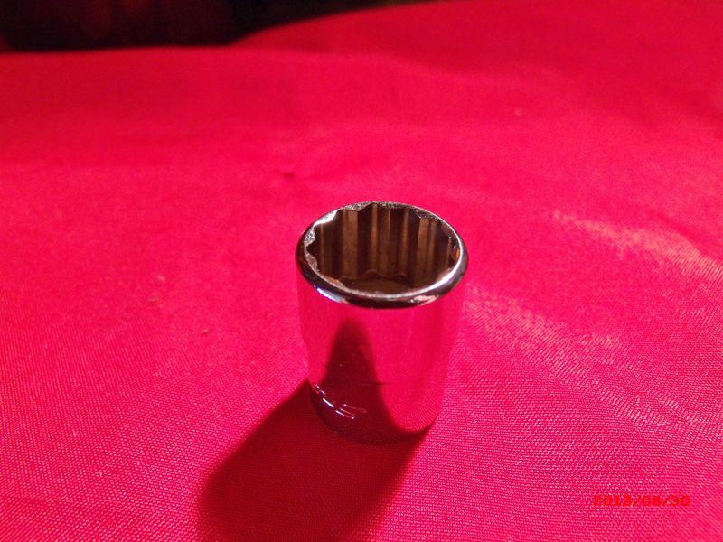 Snap on new 1/4 drive 1/2 shallow 12pt socket .tmd16