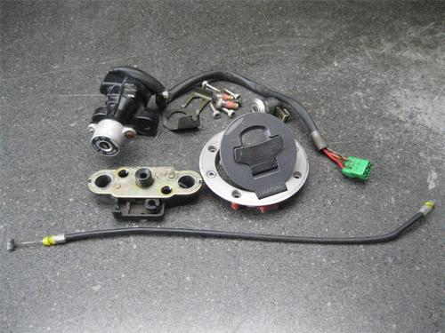 02 suzuki gsxr gsx-r 600 complete lock set ignition 27m