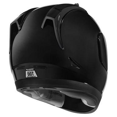 Icon helmet alliance black xs 0101-4936