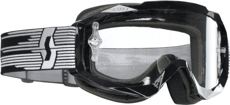 Scott usa hustle goggles black/clear lens