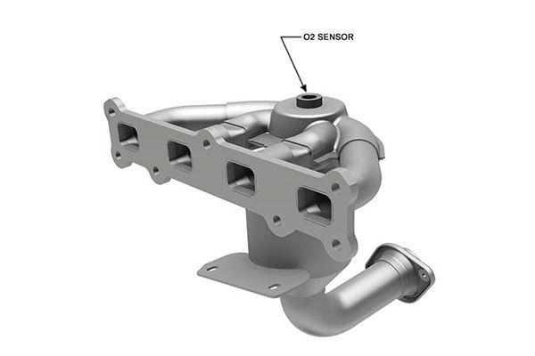 Compass magnaflow catalytic converters - 49 state legal - 51260