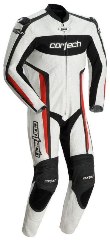 Cortech 8991-0101-05 latigo rr 1pc suit white/red med