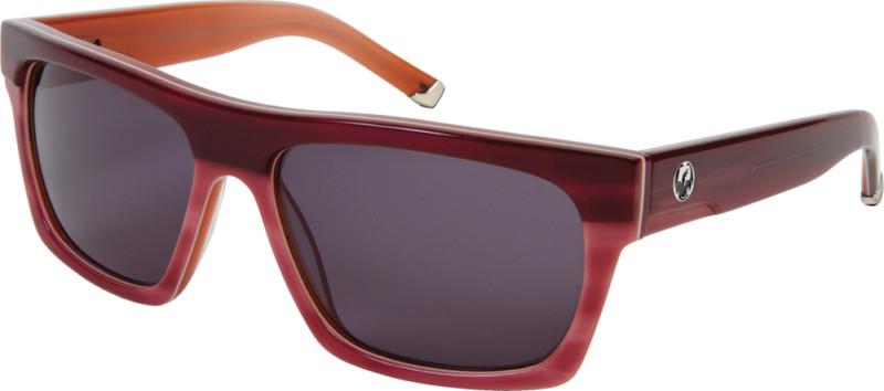 Dragon alliance viceroy sunglasses raspberry fade/gray lens