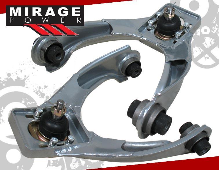 1996-2000 honda civic dx/lx/ex/si ek silver front upper camber control arm kit