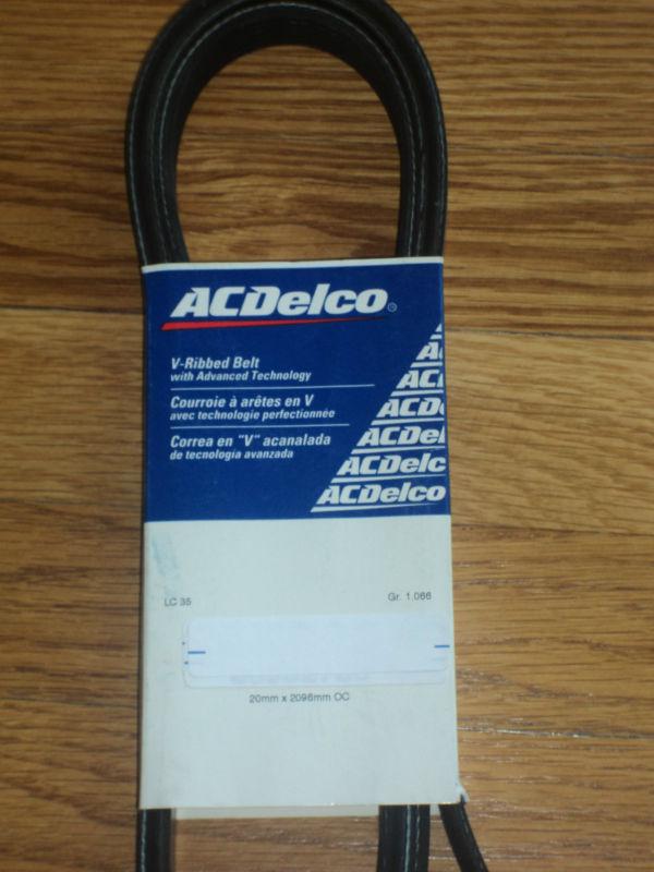 Acdelco 6k876 serpentine belt-4060875