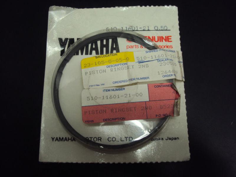 Yamaha, 1975 mx400, piston ring 2nd pn 510-11601-21 