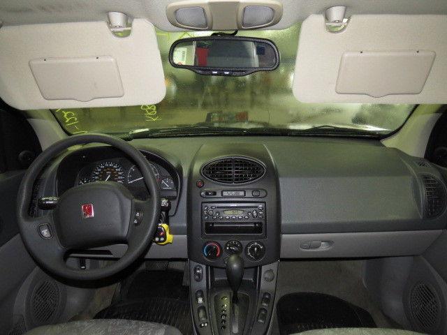 2003 saturn vue sunvisor lh driver gray w/mirror 2382252