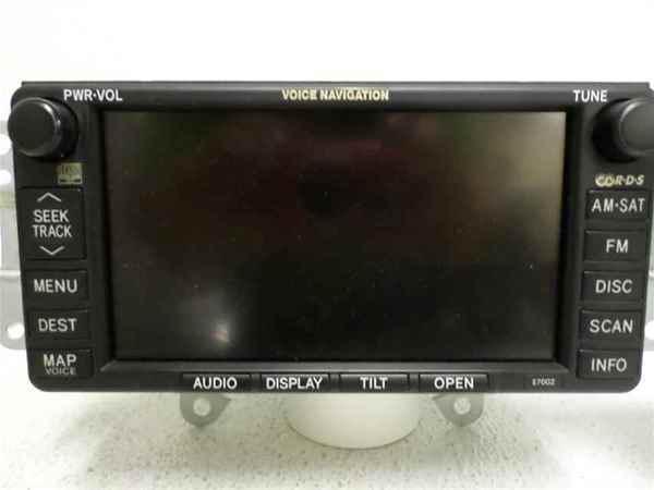 04 05 06 lexus es330 navigation radio dvd cd player oem