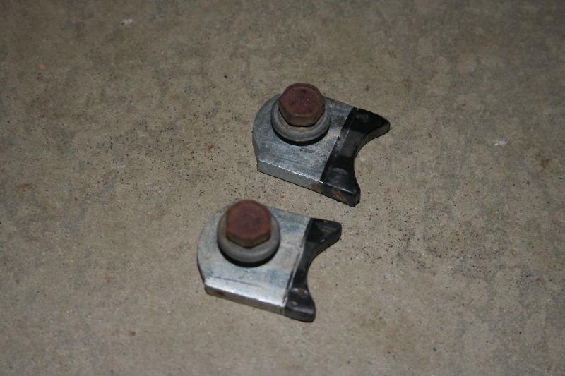 1969-1982 corvette original side door window glass cam stop pair  off 1982 vette