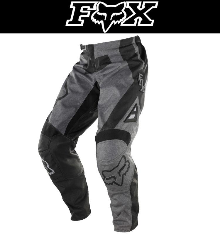 Fox racing 180 capital black grey size 28-38 dirt bike pants motocross mx atv