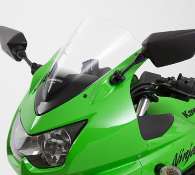 Kawaski ninja 250r bubble clear windscreen wind screen shield 08 09 10 11 12 