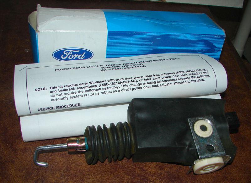 Actuator door lock ford f78z-16218-a42-a 1997-2002 ford mercury trucks & cars