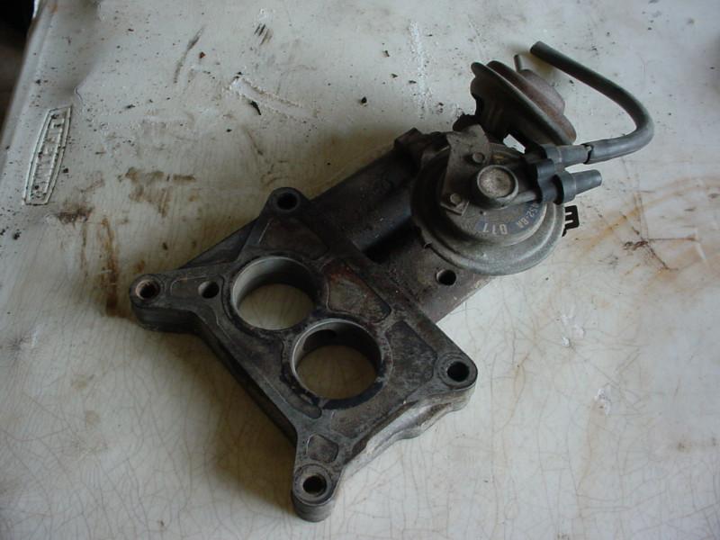 Ford 351m/400 2bbl used egr valve & spacer plate  1976,77,78,79,80,82