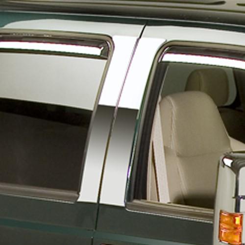 402621 putco 4pc chrome pillar posts ford super duty crew cab 2008-2013