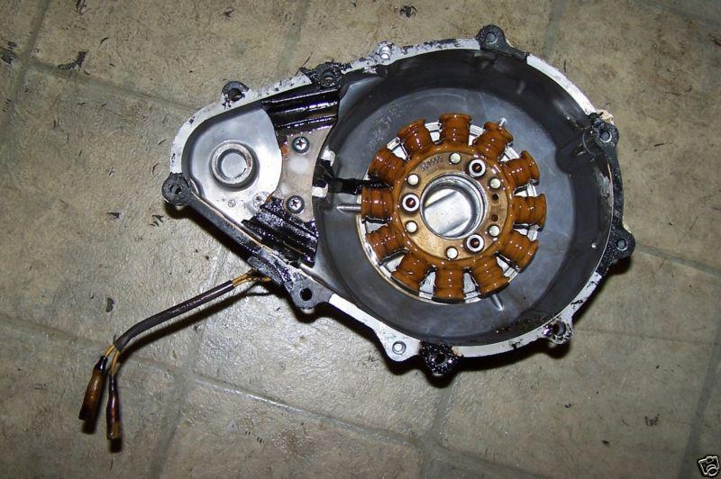 Stator alternator & cover  kz440 kawasaki kz 440 ltd 03-81