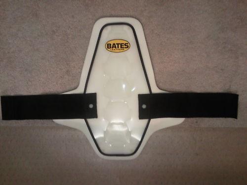 Motorcycle back protector super utra light bates white