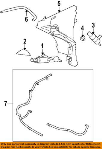 Jaguar oem c2z7949 washer-cover