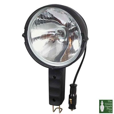 Durite - spot lamp hand portable black plastic bx1 - 0-537-36