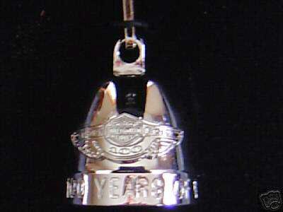 Harley 100th phase 1 sterling silver ride bell nib!