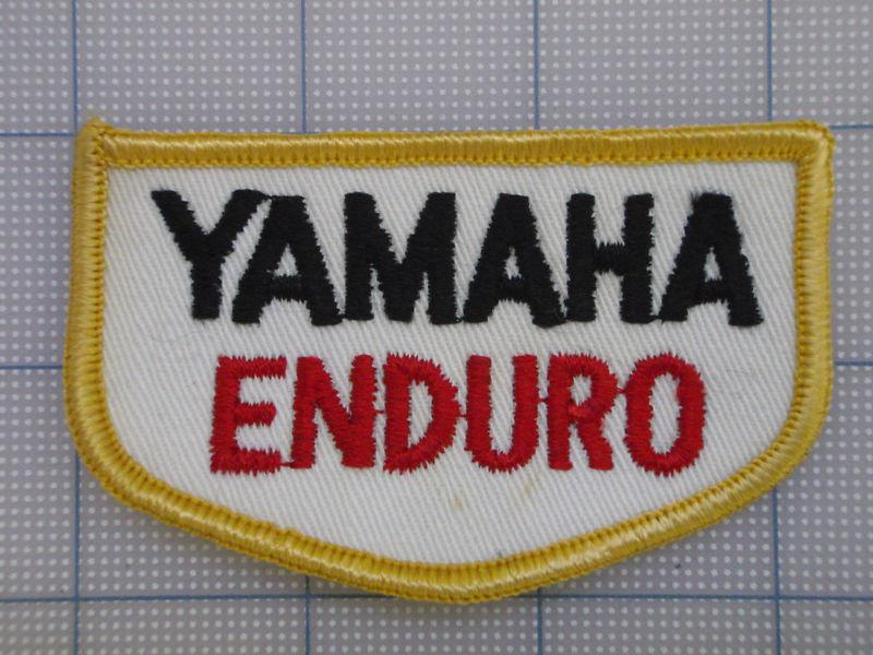 Vintage yamaha  patch 70s-80s biker motorcycle motocross birtbike yamaha enduro