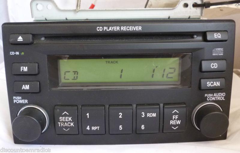 06-08 kia sedona 07 entourage radio cd player 96140-4d600va *