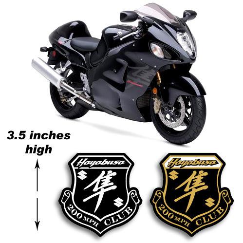 Suzuki hayabusa 200 mph club decal sticker gsx1300 busa