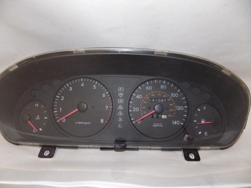 99-01 00 hyundai sonata 141k instrument cluster speedometer 1999 2000 2001 #7176