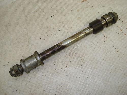 80 kawasaki kz250 kz 250 ltd rear axle + spacers