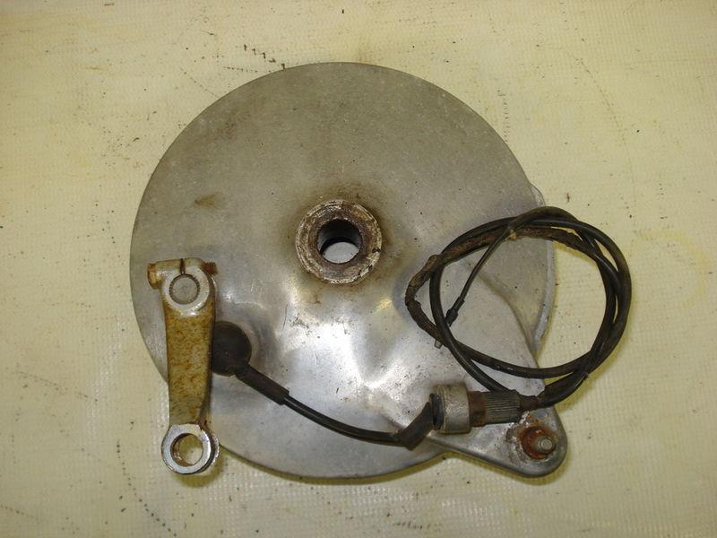 75 yamaha tx 500 tx500 xs500 xs - rear brake & sensor