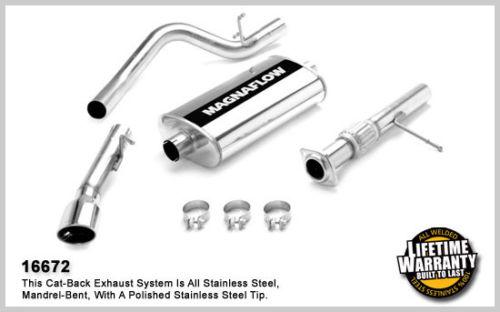 Magnaflow 16672 chevrolet truck tahoe stainless cat-back system exhaust