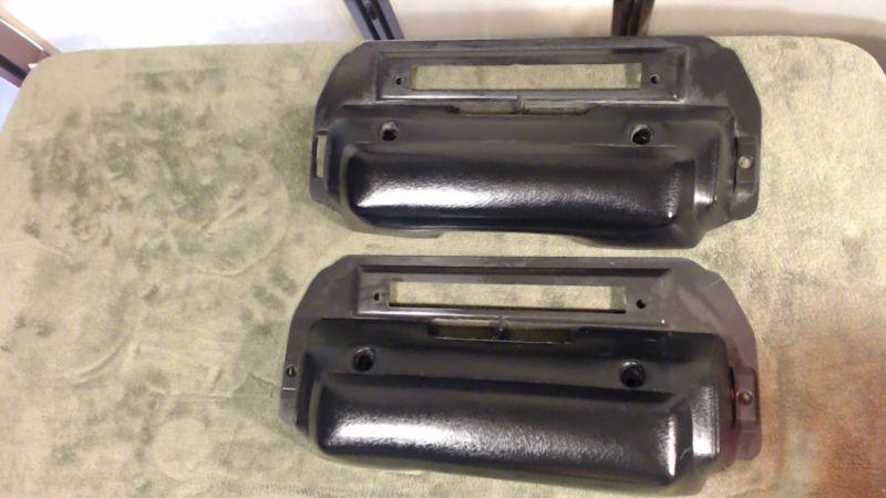 A pair 1979 jeep cherokee s arm rests front doors excellent condition black