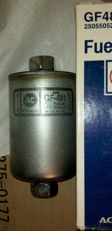 Find NOS AC Delco GF-481 Fuel Filter OEM 25055052 ... hastings fuel filters 