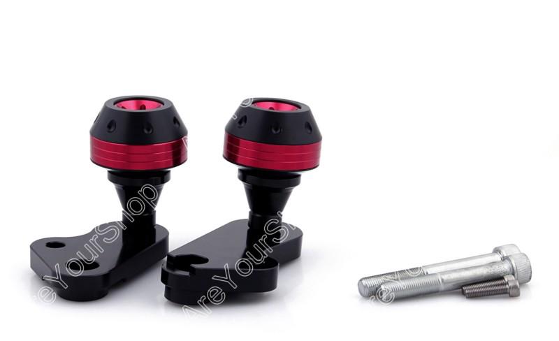 Frame sliders crash pads left right yamaha yzf r1 2009-2012 red