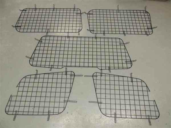 Aftermarket window security grilles for 2007 uplander