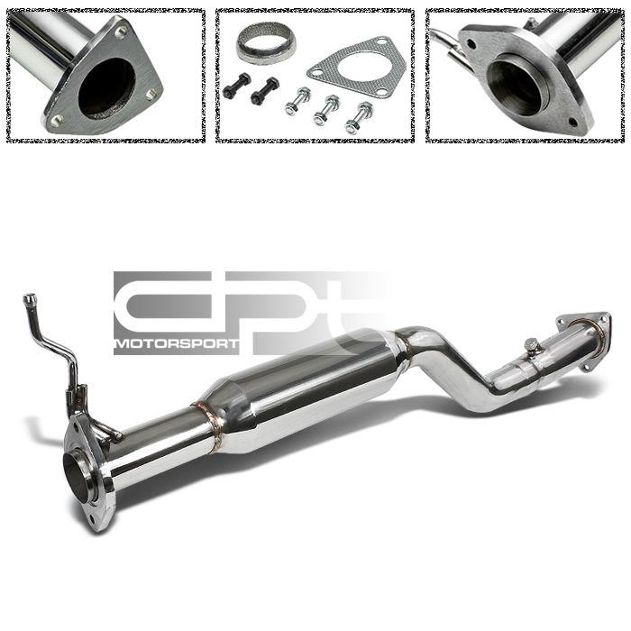 03-11 rx8 se3p 13b-msp turbo 2.75"exhaust downpipe+catalytic converter resonator