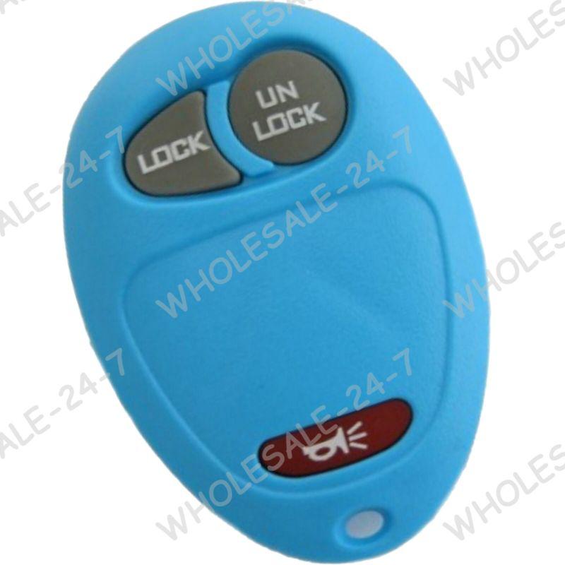 New blue gm keyless entry remote key fob clicker transmitter wireless l2c0007t