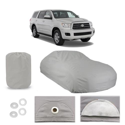 Toyota sequoia 6 layer car cover fitted outdoor water proof rain snow sun dust