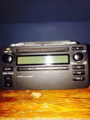 Toyota a51802 car radio