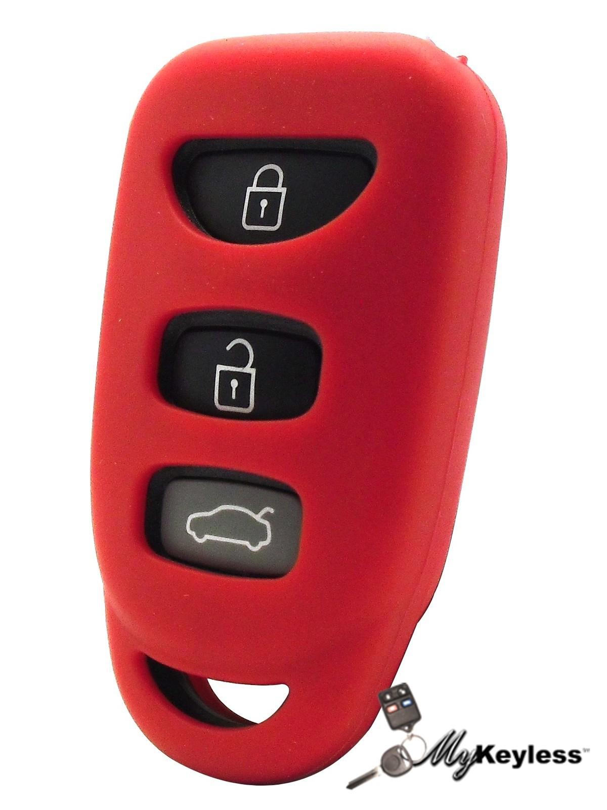 New kia replacement keyless entry car remote keyfob key fob + protective jacket