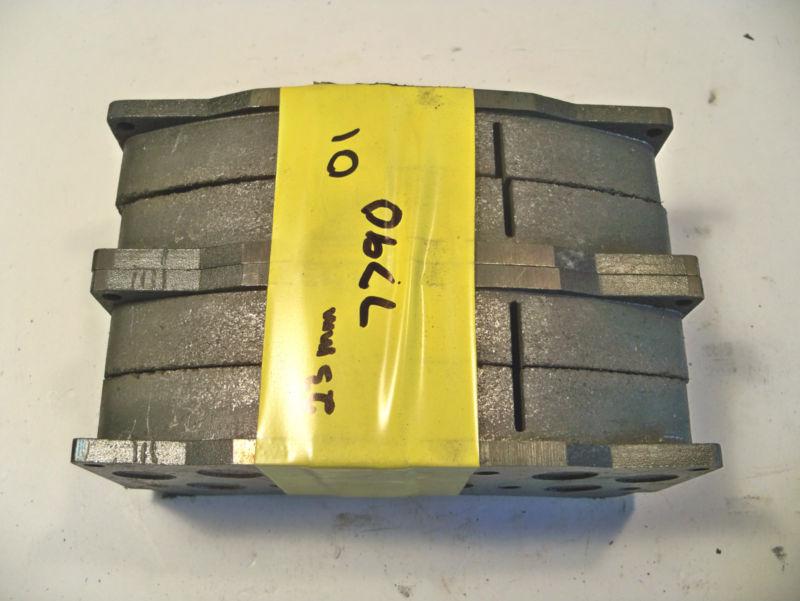 Alcon xr6 /ap 4 piston front brake pads pfc 7790-01-25  23mm rem. arca nascar