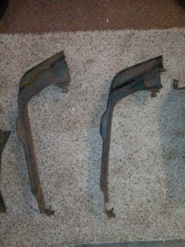 C3 corvette front bumper brackets