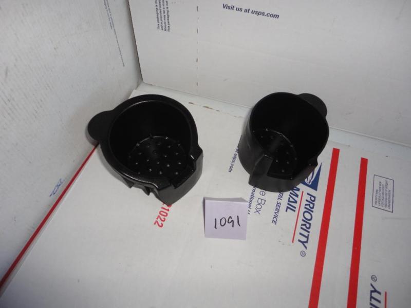 2002-2007 ford focus cup holder insert cupholder pair oem center console set nr 