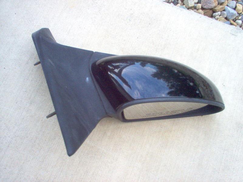 99 00 01 02 mercury cougar rh right hand passengers side power mirror black-nice