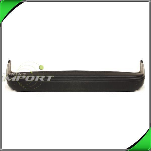 88-92 toyota corolla w/o chrome moulding sedan rear bumper cover replacement