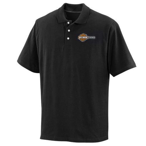 Ford f150 or super duty f250 f350 harley-davidson size medium black polo shirt!