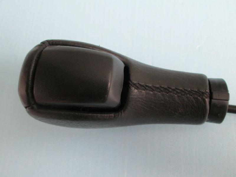 Volvo xc90 v70 xc s60 xc70 s80 leather shift knob lever used oem genuine